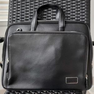 Samsonite RED slim leather laptop briefcase